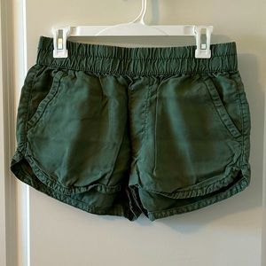 Olive Green American Eagle Shorts